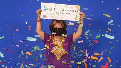 A woman who won a $60 million lottery said she got the.